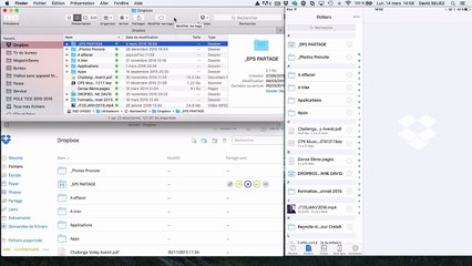 PDC Utiliser DROPBOX en liaison avec une Tablette/un Smartphone
