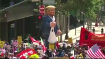 May Day rally in LA carries strong anti-Trump theme