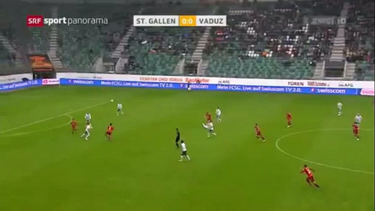 St. Gallen 0:1 FC Vaduz 01.05.16 (31.Runde 2015/16)