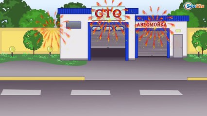 ✔ Мультики для Детей все серии! Автомойка и Автомастерская сборник / Cars Compilation for children ✔