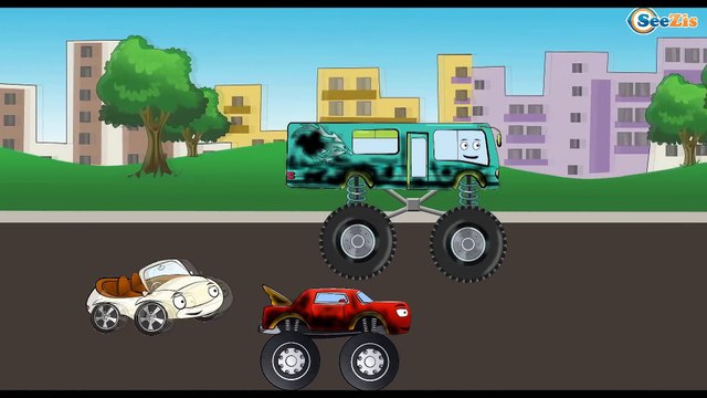 ✔ Мультфильмы для Детей все серии! Монстр Трак на АвтоМойке / Cars Cartoons Compilation for kids ✔