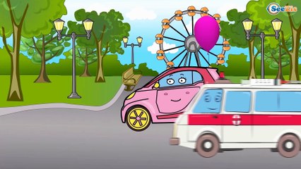 ✔ Мультики про машинки! Супер гонки! Приключение машинки Полли. Adventure Polli in "City of Cars"
