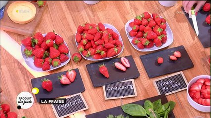 Notre produit du jour : les fraises