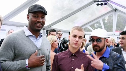 Justin Bieber Plays With A Tiger At Dad's Wild Engagement Party