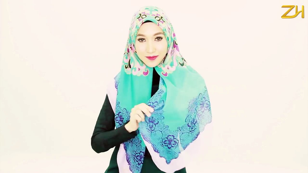 VVIDIO TUTORIAL HIJAB ZAHWARA BAWAL