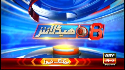 Headlines 1800 - 2nd May 2016 - ARY News