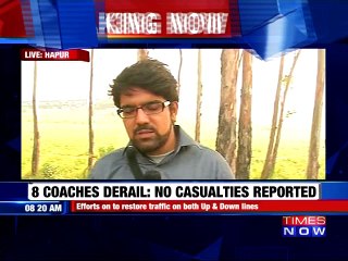 Eight Coaches of Delhi-Faizabad Express Derails