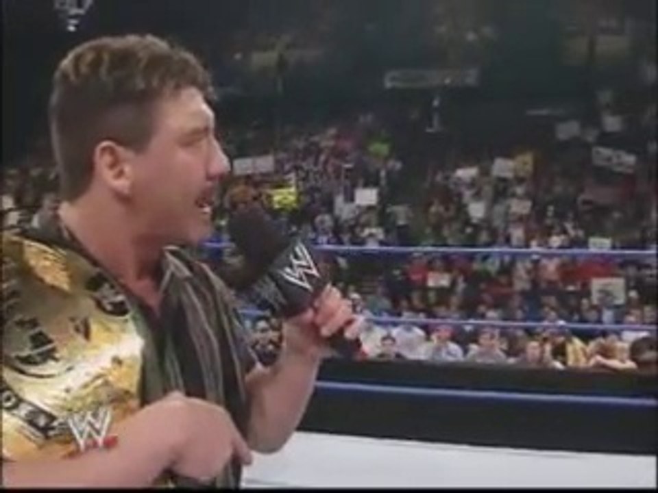 Eddie Calls Kurt Angle Out