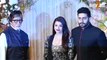 Aishwarya Rai, Abhishek & Amitabh Bachchan At Bipasha Basu & Karan Singh Grover's Wedding Reception