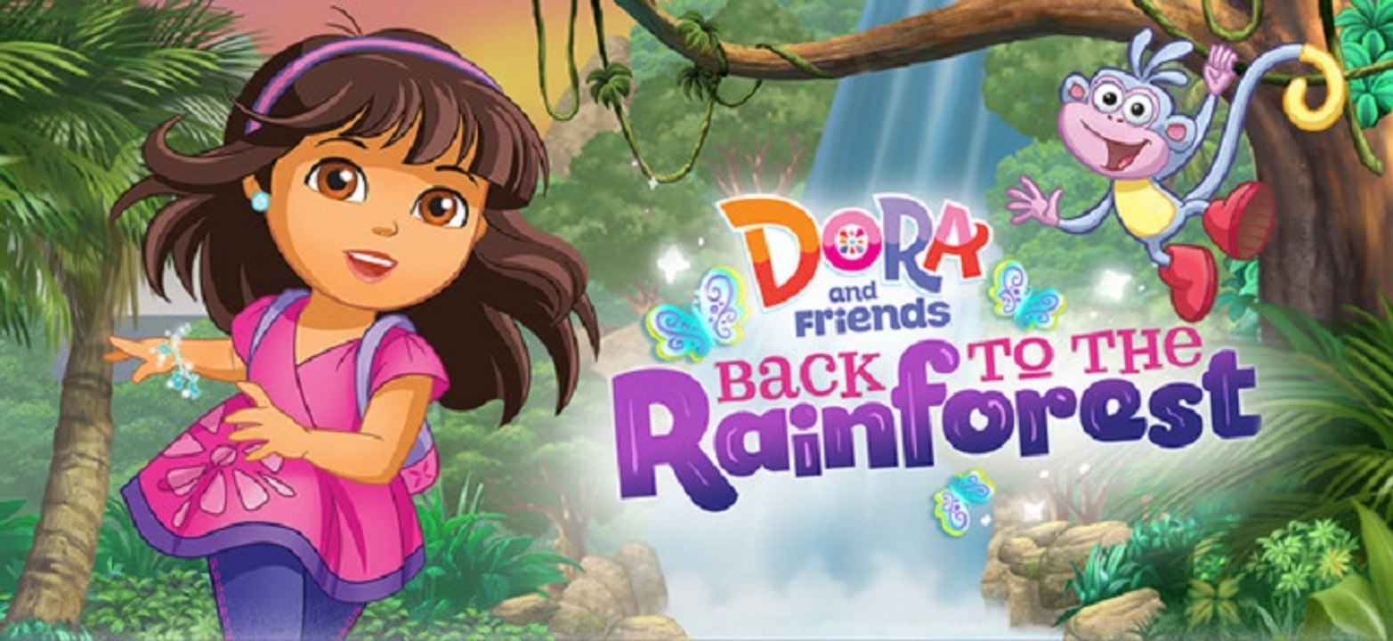Dora l'exploratrice sauve ses amis dans la forêt tropicale