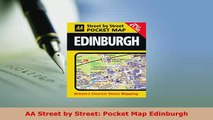 Download  AA Street by Street Pocket Map Edinburgh Read Full Ebook