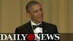 Obama highlights from White House Correspondents Dinner