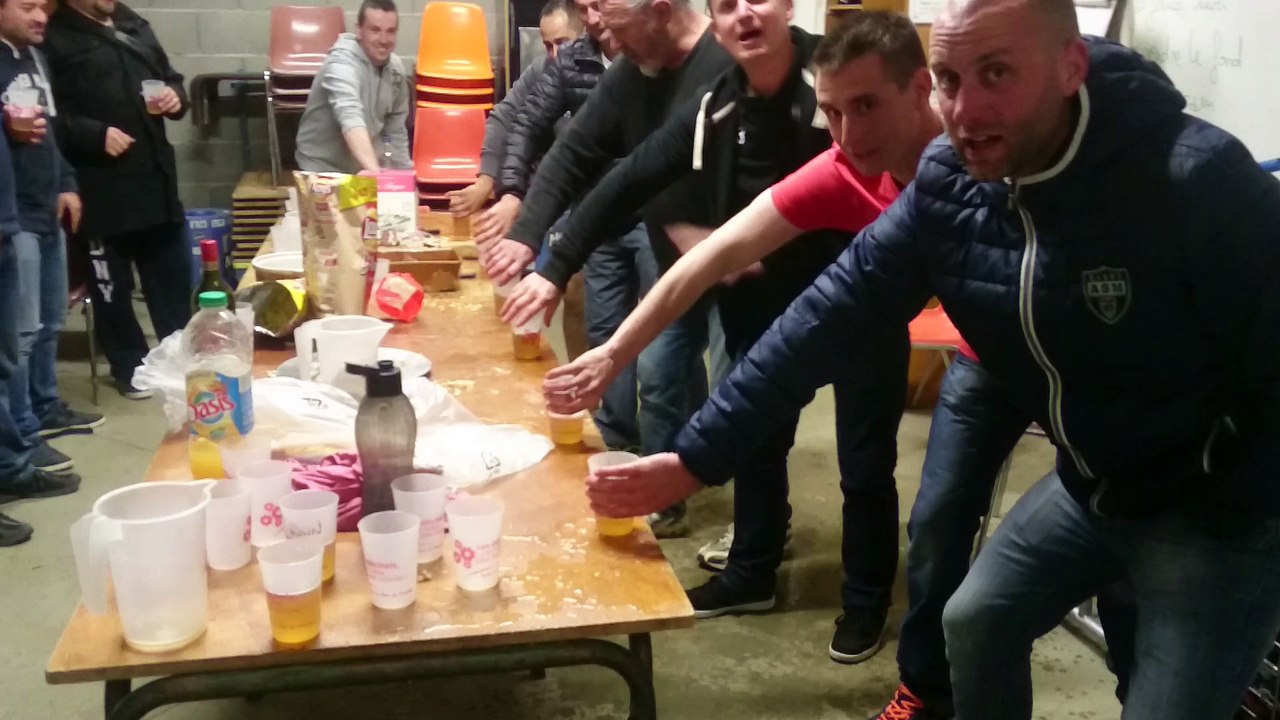 Le plus beau geste de la soirée....Fabuleux !!!