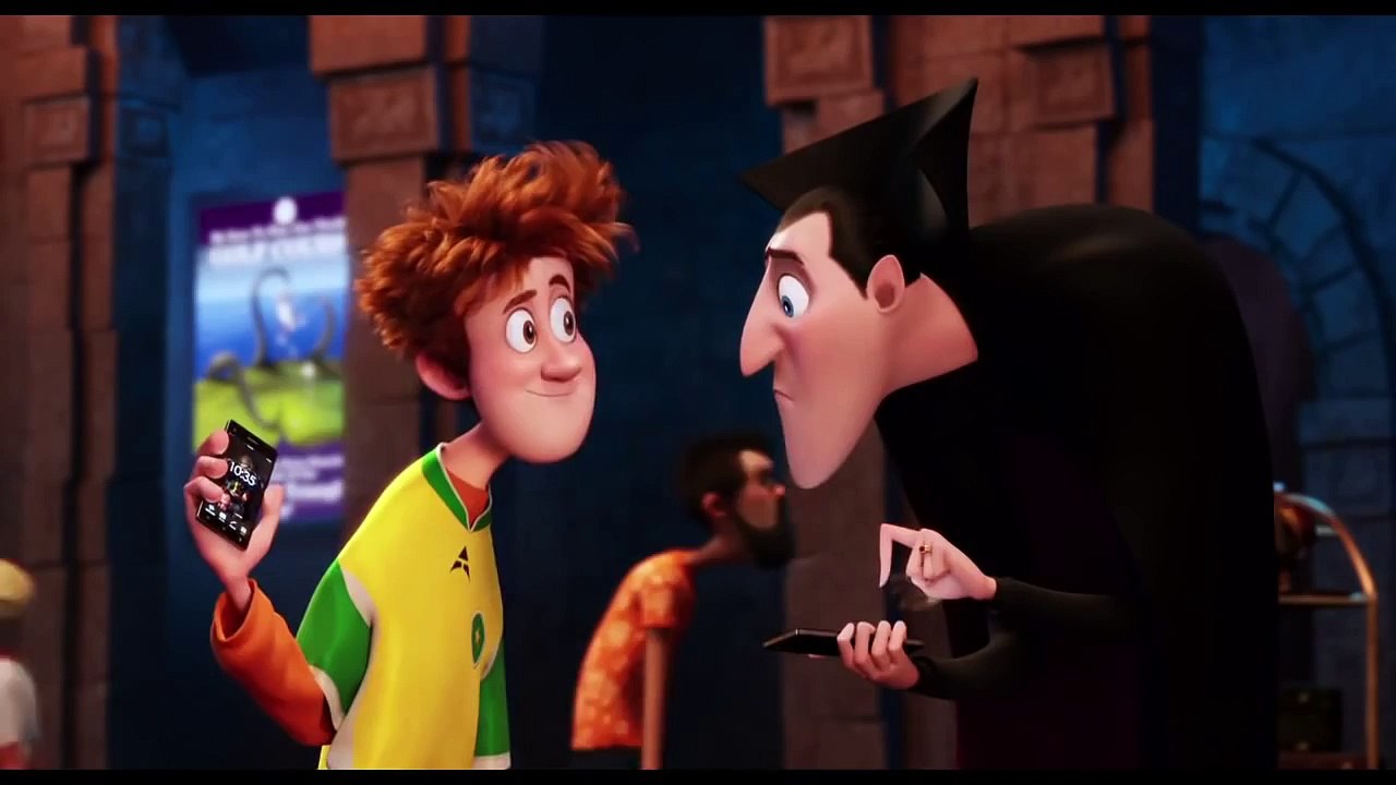 Hotel Transylvania 2 Movie CLIP - Cell Phone (2015) - Adam Sandler, Andy Samberg Animation HD