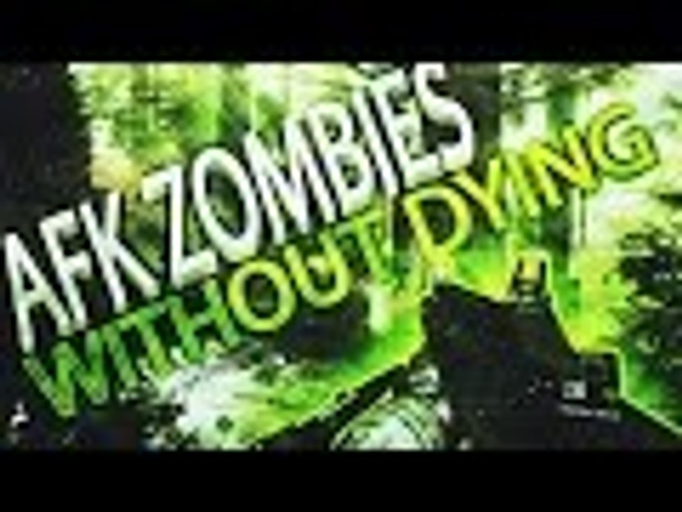 BO3 AFK ZOMBIES!! (How To Be AFK Without Dying) Black Ops 3 Tips And Tricks