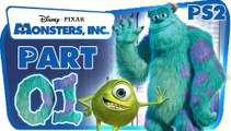 Monsters, Inc. Walkthrough Part 1 (PS2) 100 % Level 1 : Scarefloor
