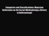 Book Categories and Classifications: Maussian Reflections on the Social (Methodology & History