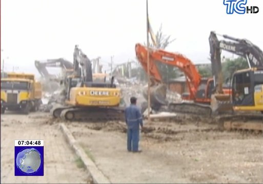 Más de 1.100 edificaciones serán demolidas en Pedernales