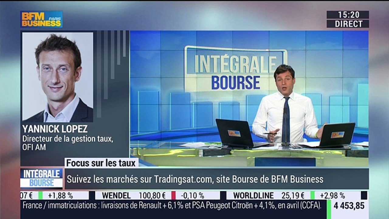 Légère remontée de taux en Europe: "On est dans une remontée très graduelle et très mesurée", Yannick Lopez - 02/05