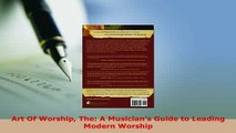 PDF  Art Of Worship The A Musicians Guide to Leading Modern Worship Free Books
