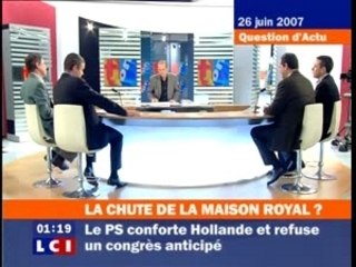 Julien Dray - le Tout Sauf Ségolène - (25/06/07)