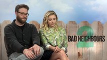 Seth Rogen and Chloe Grace Moretz talk Bad Neighbours 2