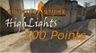 CS:GO - HIGHLIGHTS COMPETITIVE GAME - 100 POINTS???! [DUST 2]