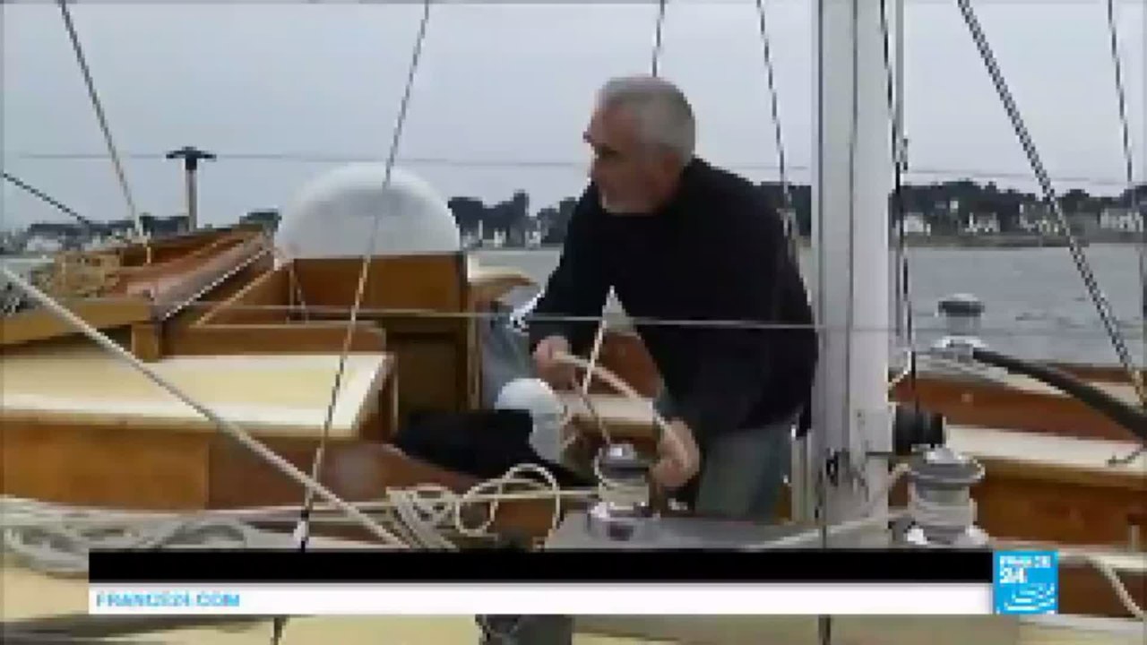 Transat anglaise : Loick Peyron s'élance sur le mythique Pen Duick II d'Eric Tabarly