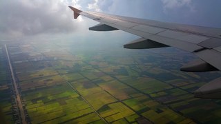 Landing in Ho Chi Minh Vietnam.