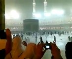 Heavy Rain in Khana Kaaba during Maghrib Prayers