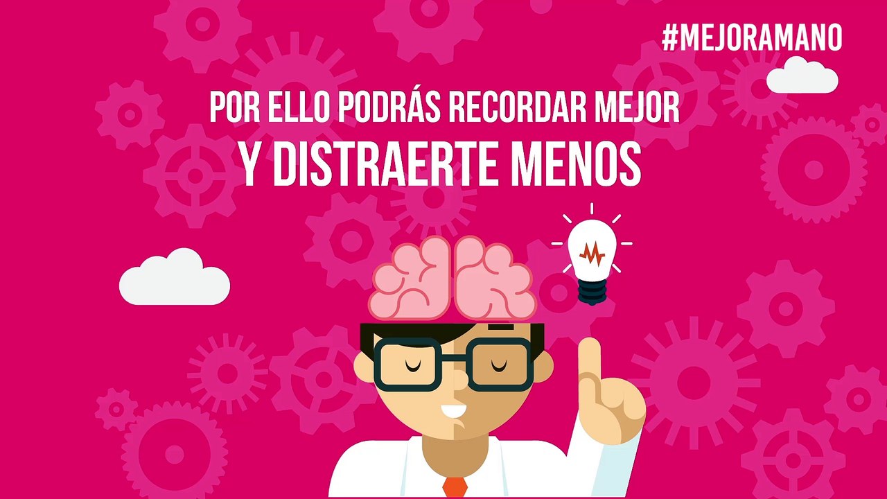 Cuando tomas notas a mano… ¡Tu cerebro va al gym!