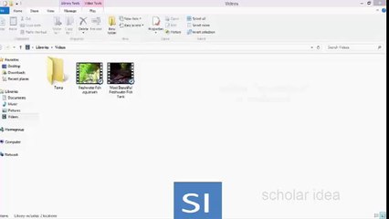 Identify file extension in windows 8