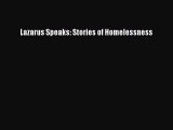 Read Lazarus Speaks: Stories of Homelessness PDF Online
