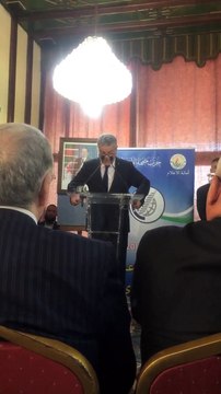 Discours de Amar Saïdani à l'occasion de la journée mondiale de la liberté d'expression