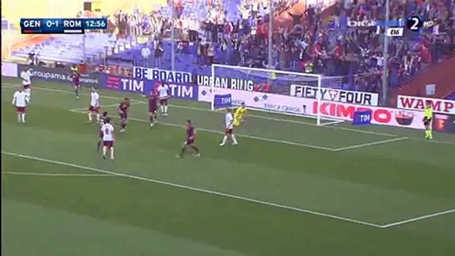 Panagiotis Tachtsidis GOAAAL - Genoa 1-1 AS Roma 02-05-2016