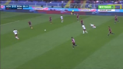 Salah GOAL (0:1) - Genoa vs AS Roma 02/5/2016