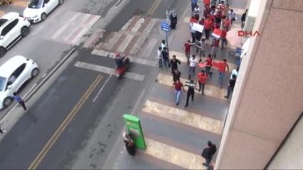 Şanlıurfa Halep Saldırısı Şanlıurfa?da Protesto Edildi