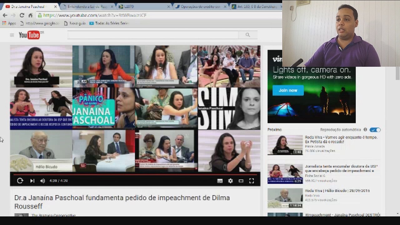 Analisando se Dilma é culpada ou não do impeachment