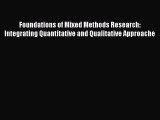 [PDF] Foundations of Mixed Methods Research: Integrating Quantitative and Qualitative Approache