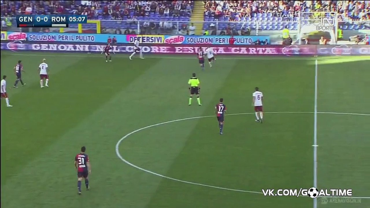 Mohamed Salah Goal HD - Genoa 0-1 AS Roma - 02-05-2016