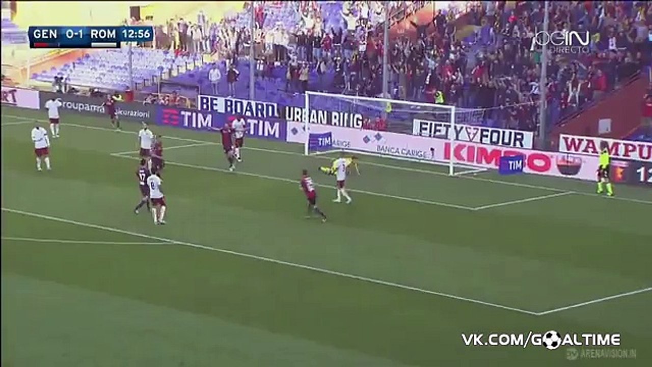 Panagiotis Tachtsidis Goal HD - Genoa 1-1 AS Roma - 02-05-2016