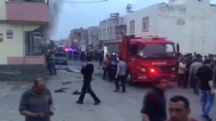 Suriye'den Kilis'e Roket Mermisi Atıldı (1)