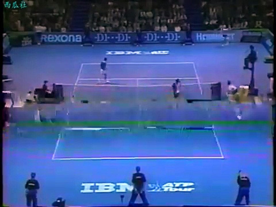 Andre Agassi vs Alberto Berasategui - 1994 Frankfurt Championship RR - Highlights