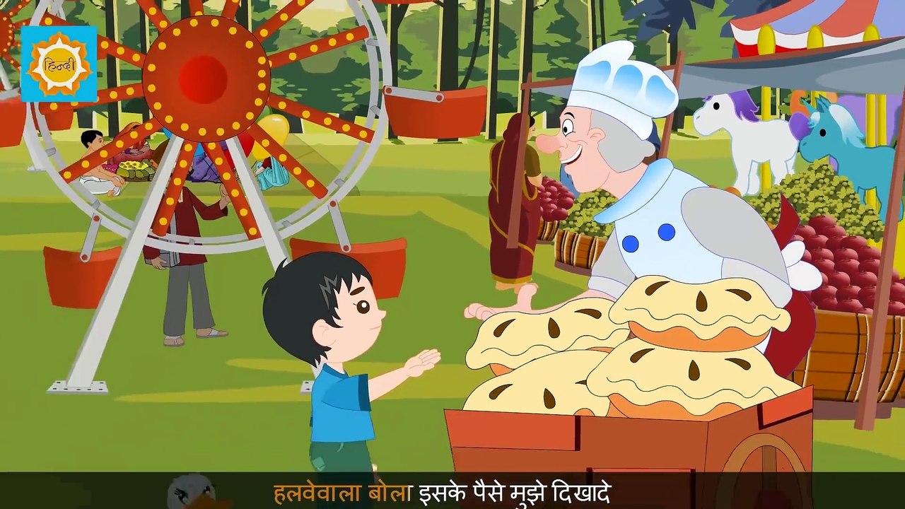 Simple Simon In Hindi And Many More _ Hindi Kids Rhymes Collection
