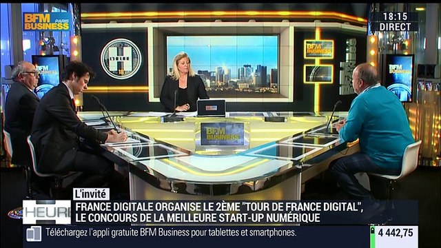 Jean-David Chamboredon commente la 2ème édition du Tour de France Digital , le concours de la meilleure start-up numérique - 02/05