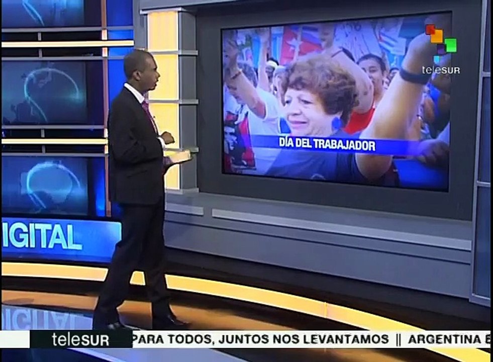 Medios digitales destacan manifestaciones por Día del Trabajo