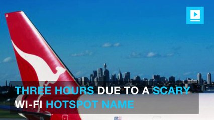 Scariest Wi-Fi hotspot name ever grounds Australian flight