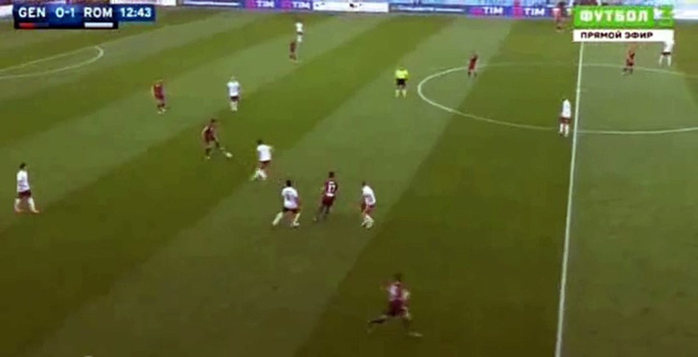 Panagiotis Tachtsidis Goal HD - Genoa 1-1 AS Roma - 02-05-2016