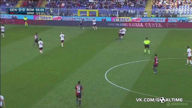 Mohamed Salah Goal HD - Genoa 0-1 AS Roma - 02-05-2016