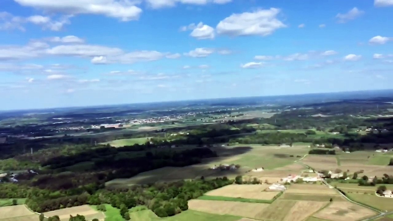 Vol en helicoptere au dessus des vignobles de Saint Emilion